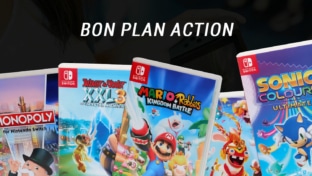 Bon plan Action : Jeux Nintendo Switch à 8,95€ seulement