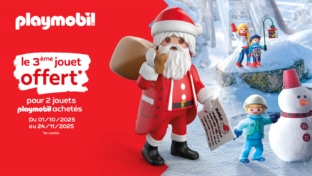 Offre Playmobil Noël 2025 : 2 jouets achetés = le 3ème offert