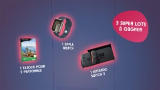 Jeu La Résidence : Nintendo Switch, Apple Watch… à gagner