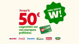 Défis Waaoh Auchan : Jusqu’à 50€ remboursés sur la carte