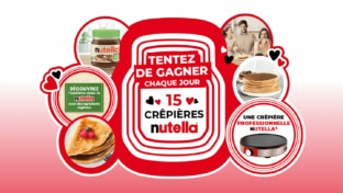 Jeu Nutella.com Chandeleur (avec achat) : 420 crêpières à gagner