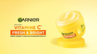 Test Garnier : 3’000 crèmes sorbet Vitamine C Fresh & Bright gratuites