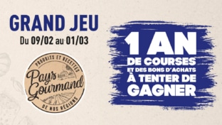 Aldi Grand Jeu Pays Gourmand : 1 an de courses et 252 bons à gagner