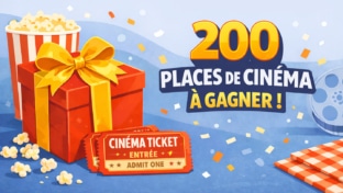Jeu We Love Cinema : 200 places de ciné à gagner