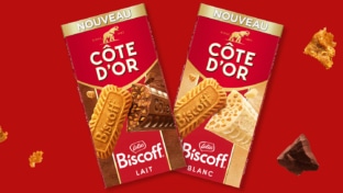 Jeu Côte d’Or Biscoff : 300 tablettes de chocolat à gagner