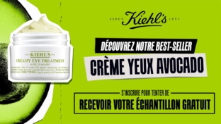 Échantillons gratuits de la crème contour des yeux à l’Avocat de Kiehl’s