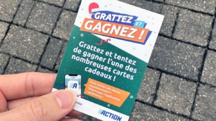 Action Grattez & Gagnez : Jeu à code avec 3’310 cartes cadeaux