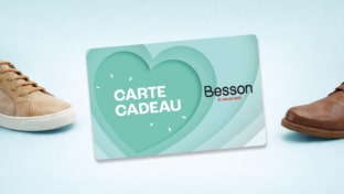 Jeu Besson Chaussures : 5 cartes cadeaux de 50€ à gagner