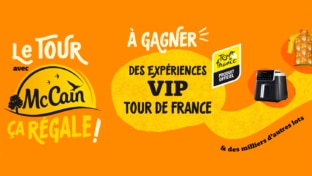 Jeu McCain Tour de France : 21’152 lots à gagner (dont 40 Air Fryer Ninja)