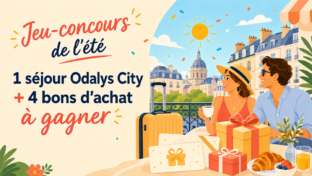 Jeu Rivadouce : Séjour Odalys City et bons d’achat à gagner