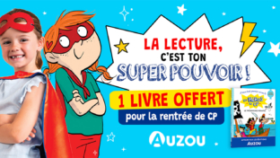 100 000 livres gratuits « Les Héros du CP » (Fnac, Cultura, E.Leclerc…)