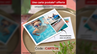 Code promo Cewe : Carte postale personnalisable gratuite
