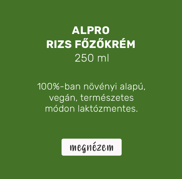 Alpro rizs főzőkrém