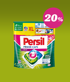 Persil Power caps