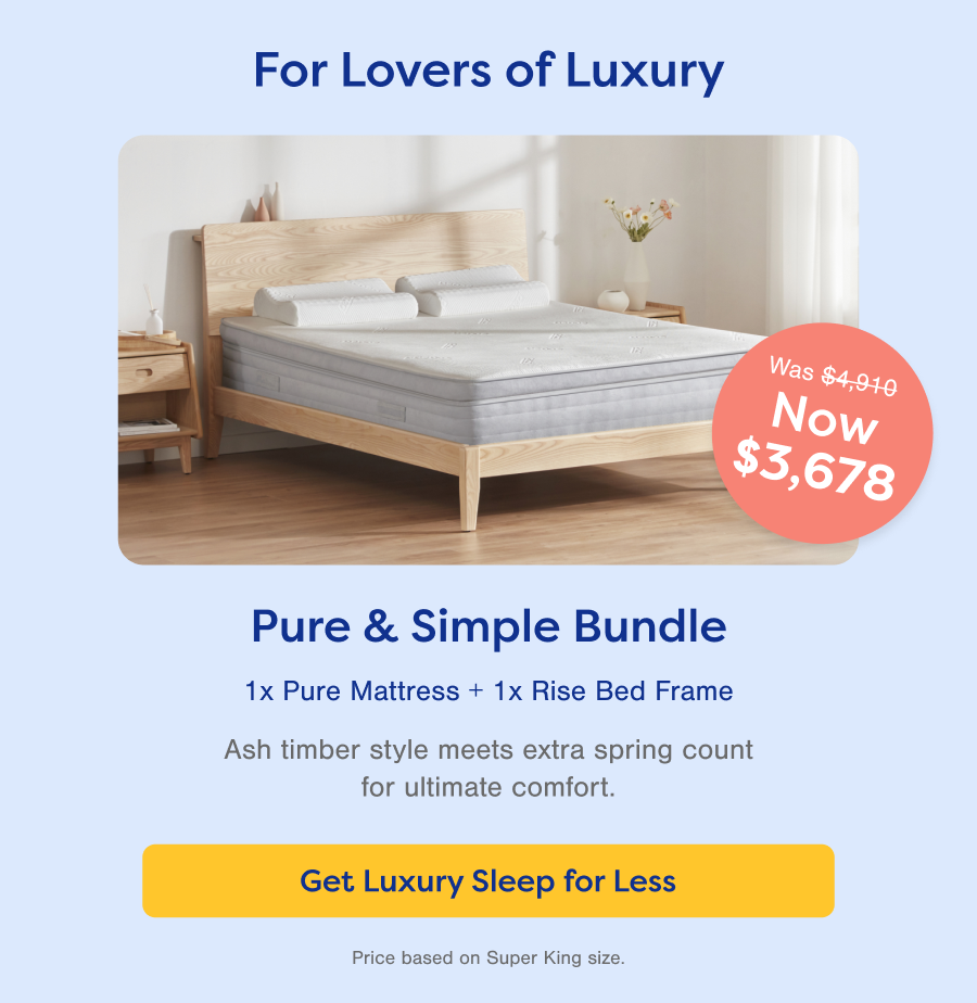 For Lovers of Luxury. Pure & Simple Bundle
