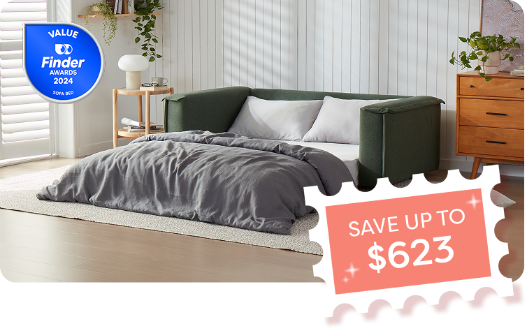 Shop Sydney Sofa Bed. Save up to $623