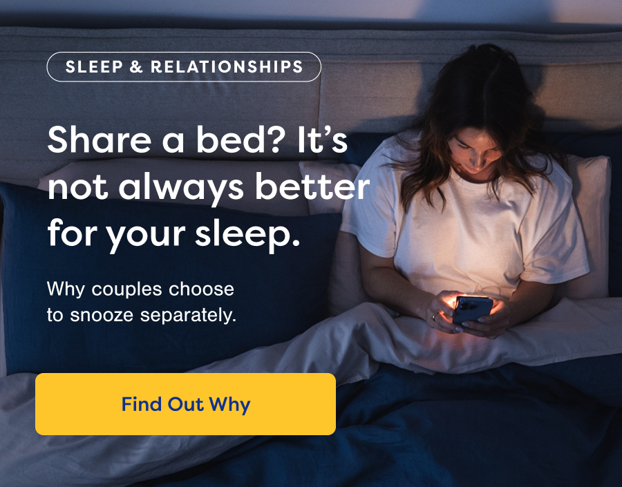 Share a bed? It’s not always better for your sleep. Find Out Why 