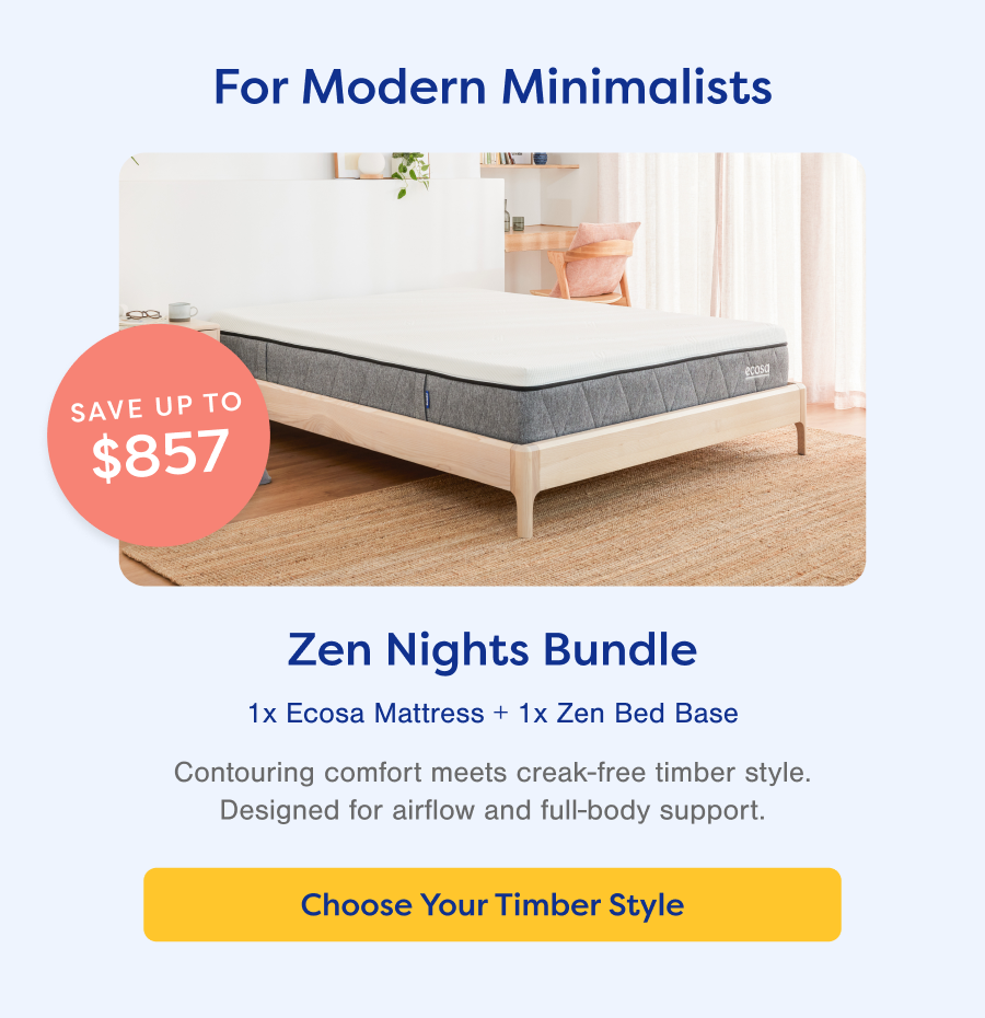 For Modern Minimalists. Early Riser Bundle. Choose Your Timber Style 