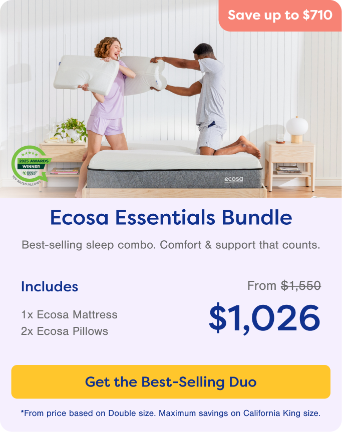 Save up to $710 - Shop Ecosa Essentials Bundle