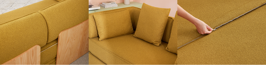 Nimble Sofa Bed - Yellow Ochre