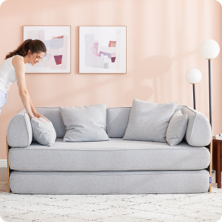 Nimble Sofa Bed - Ice Grey