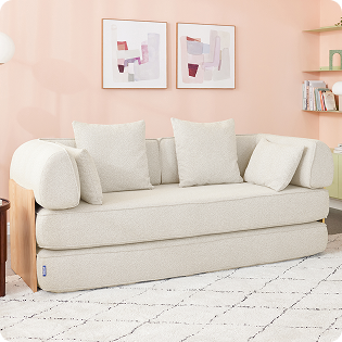 Nimble Sofa Bed - Mist White
