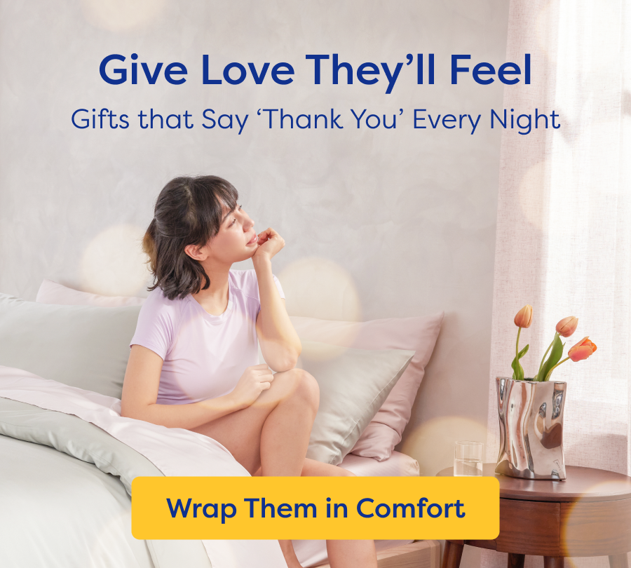 Give Love They'll Feel. Gifts that Say 'Thank You' Every Night. Wrap Them in Comfort.