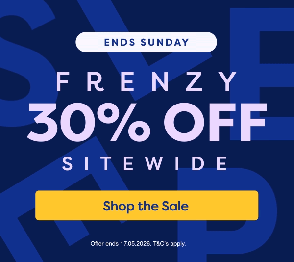 Ends Sunday. 30% Sitewide. Shop the Sale.
