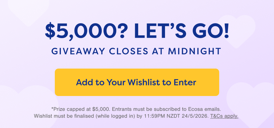 $5,000? Let's Go! Giveway Closes at Midnight. Add to Your Wishlist to Enter.