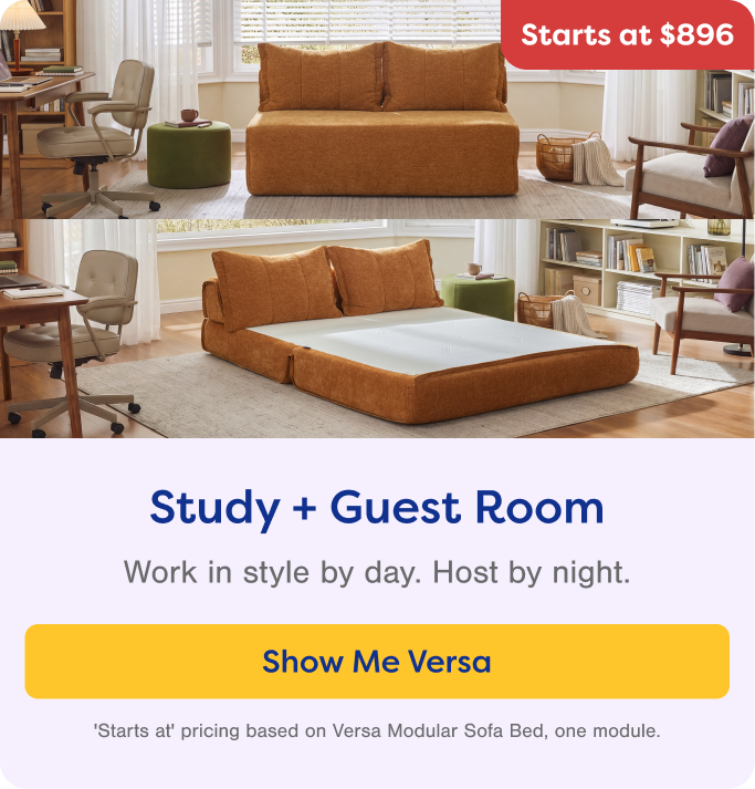 Study + Guest Room? Show Me Versa