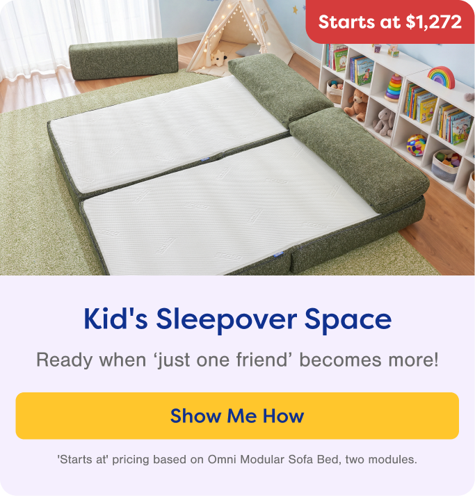 Kid's Sleepover Space. Show Me How