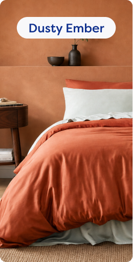 Bamboo Bedding - Dusty Ember