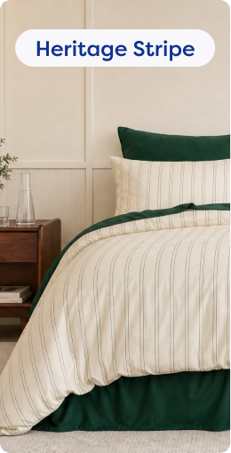 Bamboo Bedding - Heritage Stripe