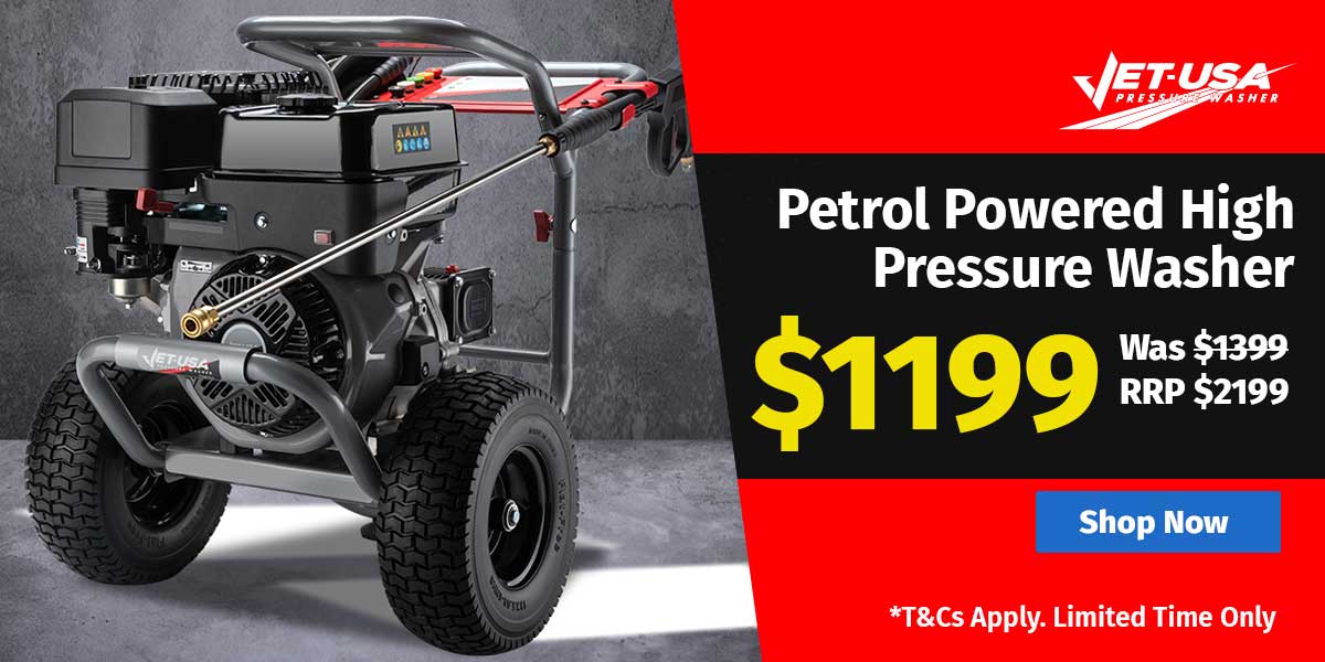 5000PSI Commercial Petrol Powered High Pressure Washer