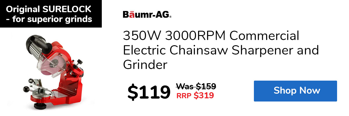 350W 3000RPM Commercial Electric Chainsaw Sharpener and Grinder