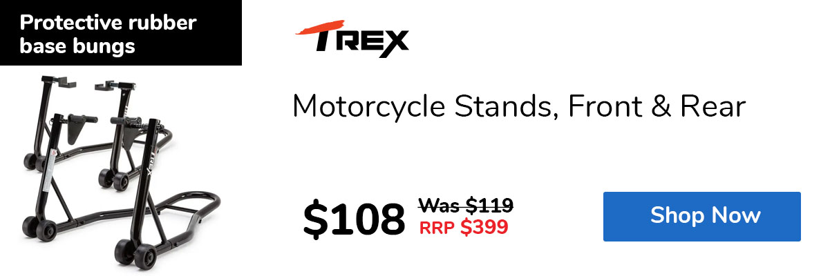 Motorcycle Stands, Front & Rear