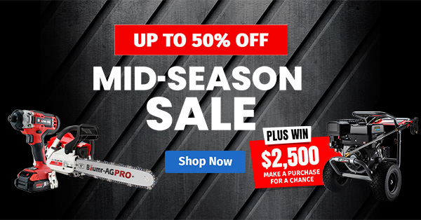 Mid-season Sale!