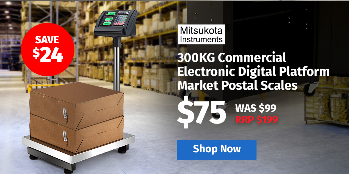 MITSUKOTA 300KG Commercial Electronic Digital Platform Market Postal Scales