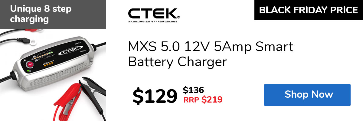 MXS 5.0 12V 5Amp Smart Battery Charger