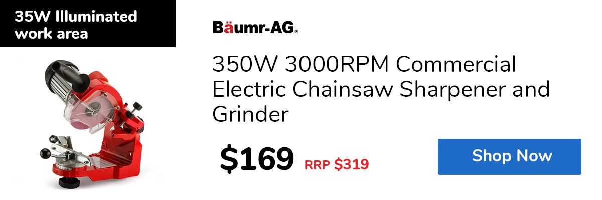 350W 3000RPM Commercial Electric Chainsaw Sharpener and Grinder