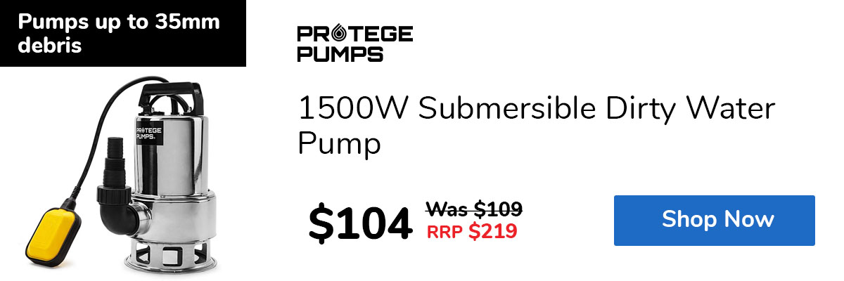 1500W Submersible Dirty Water Pump