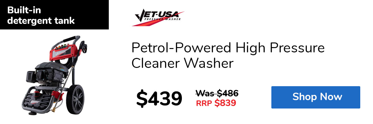 Petrol-Powered High Pressure Cleaner Washer