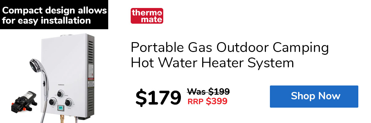 Portable Gas Outdoor Camping Hot Water Heater System