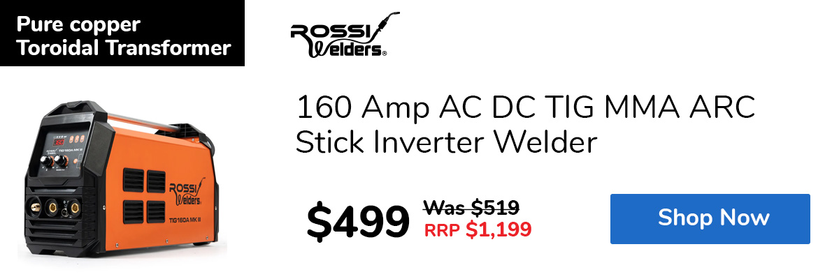 160 Amp AC DC TIG MMA ARC Stick Inverter Welder