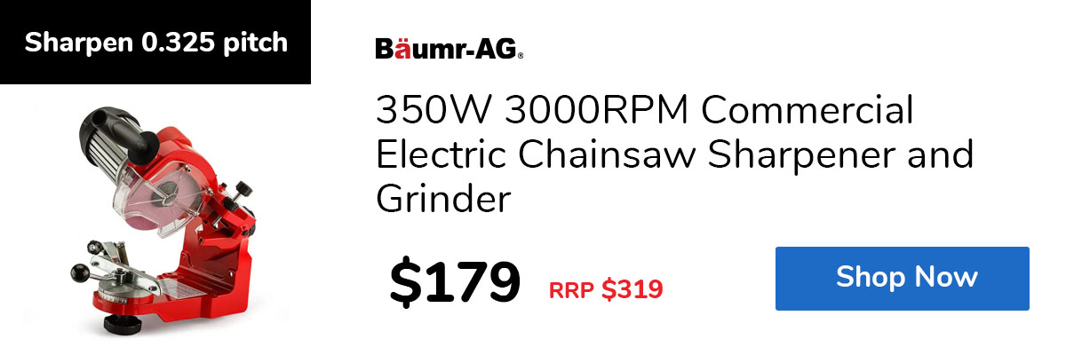 350W 3000RPM Commercial Electric Chainsaw Sharpener and Grinder