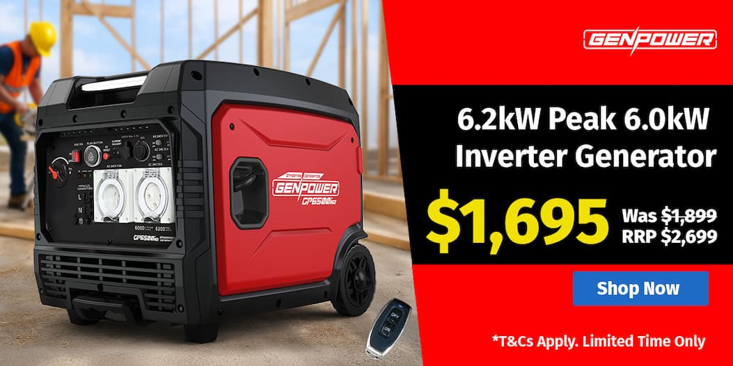 6.2kW Peak 6.0kW Inverter Generator