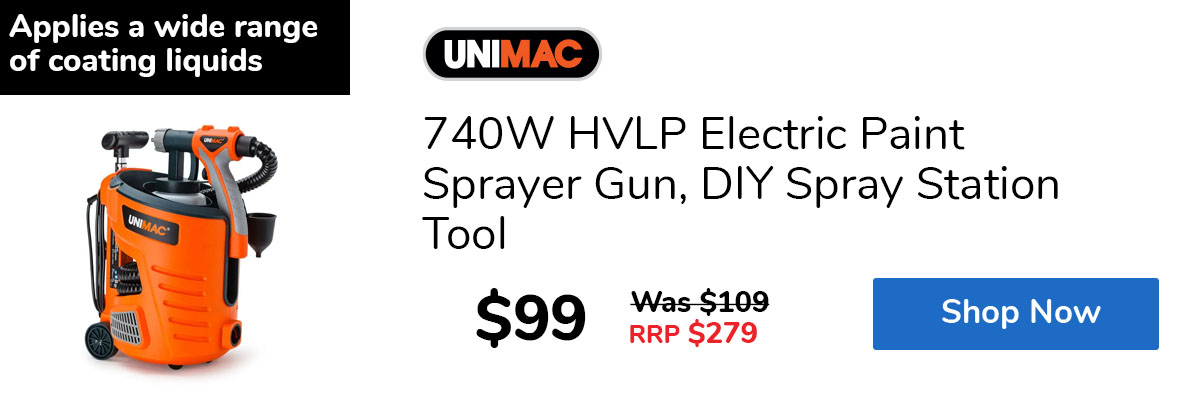 740W HVLP Electric Paint Sprayer Gun, DIY Spray Station Tool