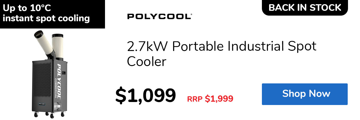 2.7kW Portable Industrial Spot Cooler
