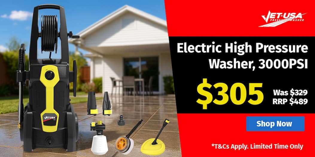 Electric High Pressure Washer, 3000PSI