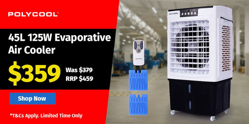 45L 125W Evaporative Air Cooler